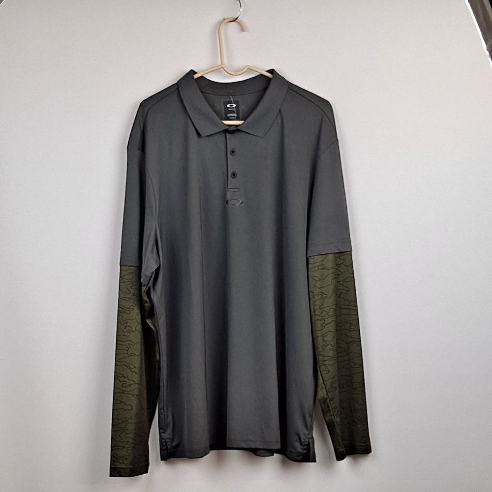 Oakley Mens L/S Polo Shirt NWT